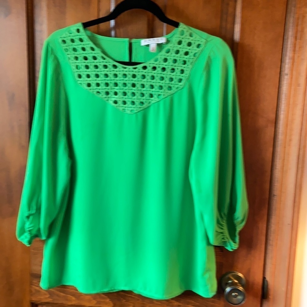 Chaus Balloon-Sleeve Blouse Career